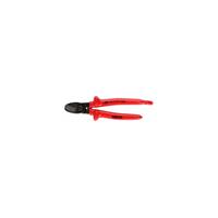 KSTOOLS KS Tools 1000V Einhand-Kabelschneider mit Sicherungsöse für Sicherheitsleine
