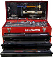 Bahco metalen koffer + inlays gevuld | 1483KHD3RB-FF1