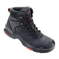 Baak Bailey 6645 S3 &VerticalLine; Zwart/Rood &VerticalLine; Maat 42 - 4031783002833