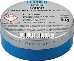 NO-NAME Felder Löttechnik 243100351 Lötfett, 50 g