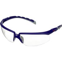 3M S2001AF-BLU Veiligheidsbril Met anti-condens coating, Met anti-kras coating, Verstelbare hoek Blauw, Grijs DIN EN 166