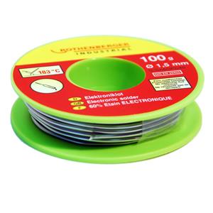 Rothenberger Elektronicasoldeer, 1,5mm, 30g - 1000002348 1000002348