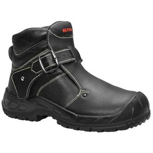 ELTEN Schweißerstiefel Carl Größe 40 schwarz S3 SRC HI HRO EN ISO 20345 Rindleder - 