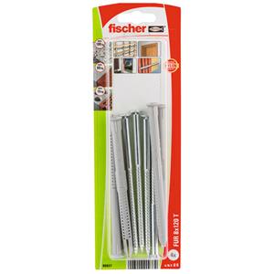 Fischer verlengde nylon plug FUR-T 8x120mm met verzonken schroef 4st.