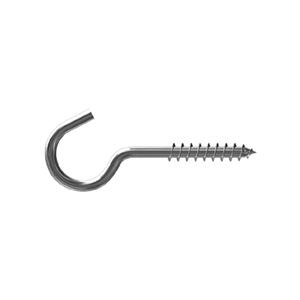 Sencys schroefhaak RVS 3,5mm 25mm 10 stuks