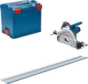 ROBERT BOSCH GMBH Bosch Tauchkreissäge GKT 55 GCE inkl. L-Boxx und Führungsschiene FSN 1400