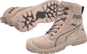 Puma Veiligheidslaars | maat 45 stone | S3 CI HI HRO SRC DIN EN ISO 20345 | nubuckleer | 1 stuk - 630740801000045 630740801000045