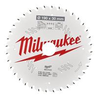 Milwaukee Accessoires Cirkelzaagblad P W 190x30x1,6x36ATB - 4932471301 - 4932471301