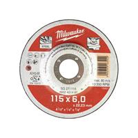 Milwaukee Accessoires metaalafbraamschijf SG 27/115 (6) - 25 stuks - 4932451481 - 4932451481