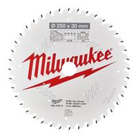 Milwaukee Accessoires Cirkelzaagblad MS W 250x30x2,8x40ATB - 4932472015 - 4932472015