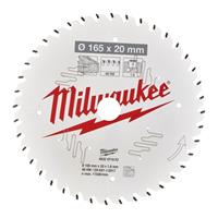 Milwaukee Accessoires Cirkelzaagblad P W 165x20x1.6x40ATB - 4932471932 - 4932471932