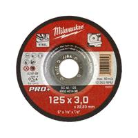 Milwaukee Accessoires Metaaldoorslijpschijf SC42 125 x 3 PRO+ - 25 stuks - 4932451496 - 4932451496