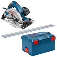 ROBERT BOSCH GMBH Bosch Handkreissäge GKS 65 GCE inkl. L-Boxx + Führungsschiene FSN 1400