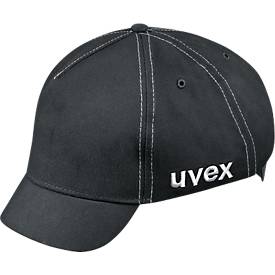 Uvex U-Cap Sport Anstoßkappe - Kurzer Schirm - Schwarz - 55-59 Cm 55-59 Cm