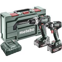 Metabo BSLBL+SSD200LTBL -Akku-Schlagbohrschrauber, Akku-Schlagschrauber inkl. Akku, inkl. Ladegerät