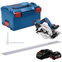 Bosch GKS 18V-57 G Accu-handcirkelzaagset 165 mm Incl. 2 accus, Incl. lader, Incl. koffer 18 V