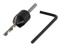 Wolfcraft Voorboor | Met verzinkboor | Ø3,2-12mm | 1 stuk - 2498000