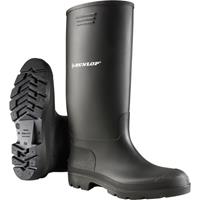 Dunlop UNISEX Gummistiefel Gartenstiefel Stiefel / Arbeitsschuh Pricemastor schwarz, 42