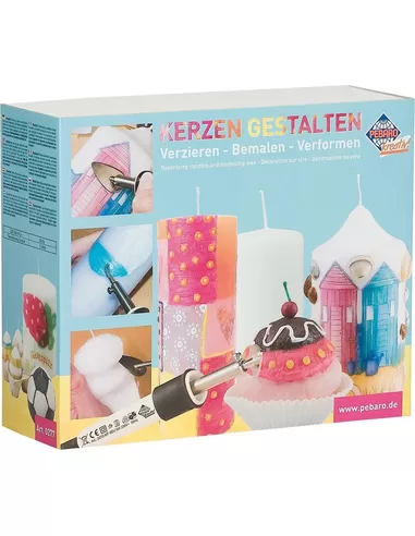 PEBARO Bastelset Kerzen Verzieren