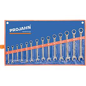 PROJAHN Ratelsleutel-set GearTech, in foedraal, metrisch, 14-delig