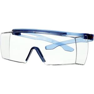 3M ℃ Securefit℃ 3700 Überbrille, Blaues Gestell, Scotchgard℃ Antibeschlag-/Antikratz-Beschichtung (K&N), Klare Scheibe, Sf3701Sga - 