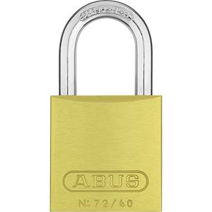ABUS Hangslot, aluminium, 72/40, VE = 6 stuks, geel