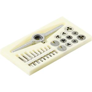 TO-7106694 Tapborenset 30-delig HSS M1, M1.1, M1.2, M1.4, M1.6, M1.8, M2, M2,2, M2.5