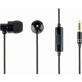 Gembird Metal earphones with microphone,