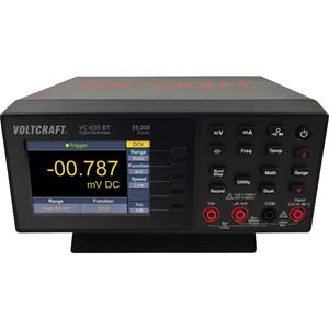 Voltcraft VC-655 BT Bench multimeter Digitaal CAT I 1000 V, CAT II 600 V Weergave (counts): 55000