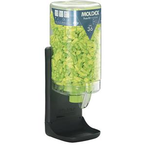 Oordopjes Moldex Pura-Fit, stationaire dispenser, 500 paar, SNR 36 dB.