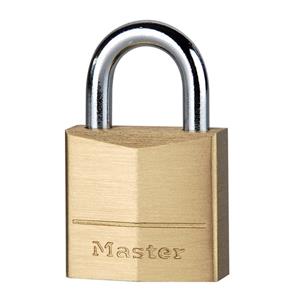 Masterlock Master Lock hangslot massief messing 20mm