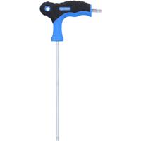 BRILLIANT TOOLS T-Griff-Torx mit Stirnlochbohrung-Winkelstiftschlüssel T25 x 150 mm - 