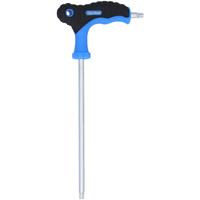 BRILLIANT TOOLS T-Griff-Torx mit Stirnlochbohrung-Winkelstiftschlüssel T30 x 150 mm - 