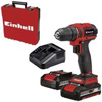 Einhell TE-CD 18/40 Li BL (2x2,0Ah) Power X-Change 4513995 Accu-schroefboormachine 18 V 2000 mAh Li-ion Incl. 2 accus, Brushless