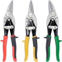 BRILLIANT TOOLS Hebel-Blechdurchgangsscheren-Satz, 3-tlg - 