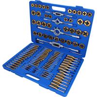 BRILLIANT TOOLS TiN Gewindeschneidwerkzeug-Satz, 110-tlg