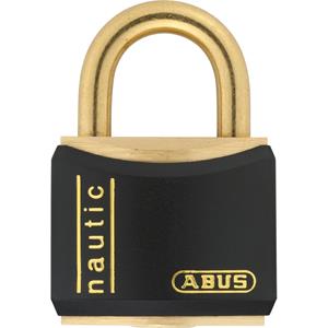 Abus hangslot KBMB2/30 messing blauw
