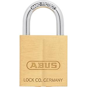 Abus hangslot KB4/30 messing