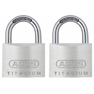 Abus combinatie-hangslot KTI12/30 titalium 2 stuks
