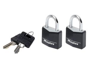 Masterlock Master Lock hangslot 30mm zwart 2st.