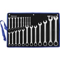 BRILLIANT TOOLS Ratschenringschlüssel-Satz, 21-tlg, 6 - 32 mm