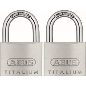 Abus hangslot Titalium TKTI24/40 2 stuks