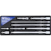 BRILLIANT TOOLS Kippverlängerungs-Satz 1/4' + 3/8' + 1/2', 9-tlg - 