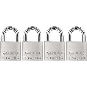 Abus hangslot Titalium TKTI23/30 4 stuks