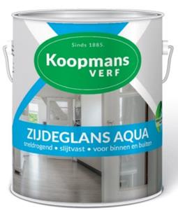 Koopmans zijdeglans aqua wit 750 ml