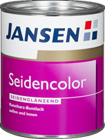 Jansen seidencolor ral 1015 licht ivoorkleurig 375 ml