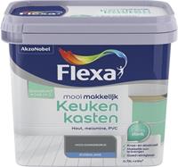 Flexa mooi makkelijk keukenkasten ijswit 0.75 ltr
