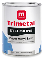 Trimetal steloxine decor acryl satin donkere kleur 2.5 ltr