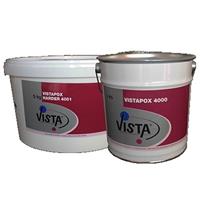 Vista pox 4000 lichte kleur 2.5 kg (zonder harder)