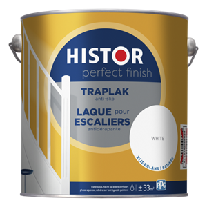 Histor perfect finish traplak wit 0.75 ltr